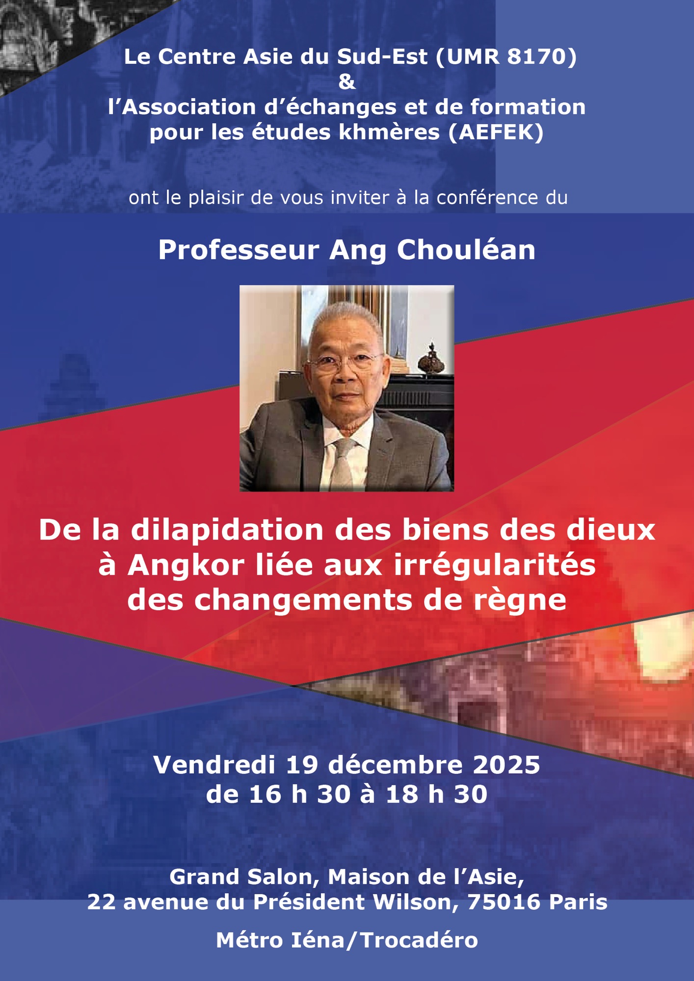 De la dilapidation des biens des dieux à Angkor liée aux irrégularités des changements de règne