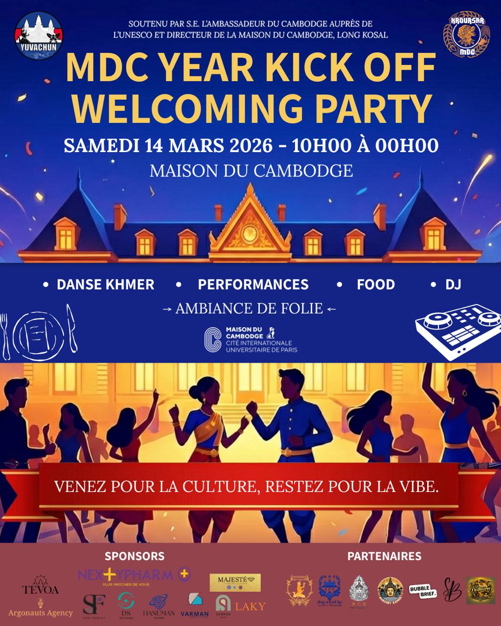 Yuvachun France lance sa rentrée 2026 à la Maison du Cambodge